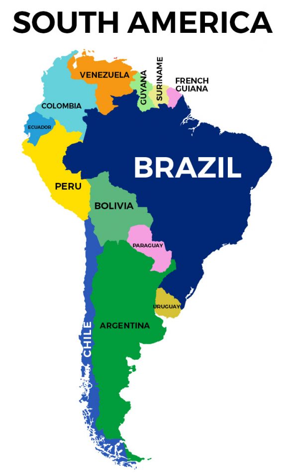 Brazil Map Detailed Map Of Brazil FREE DOWNLOAD 2022 I Heart Brazil   Map Of South America 585x957 