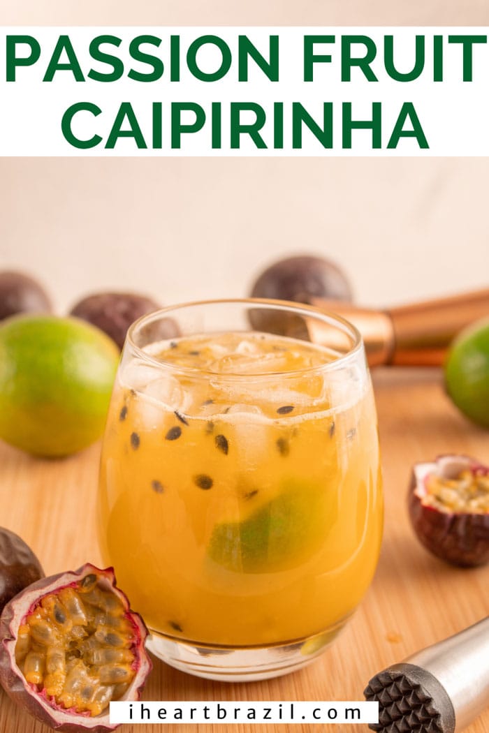 Passion Fruit Caipirinha Cocktail - Refreshing and Delicious • I Heart ...